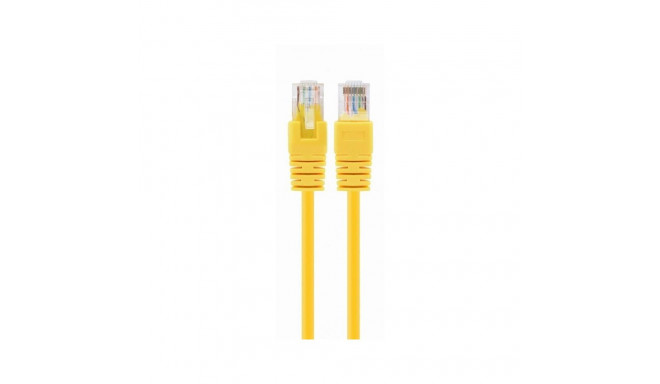 Gembird PATCH CABLE CAT5E UTP 5M/YELLOW PP12-5M/Y