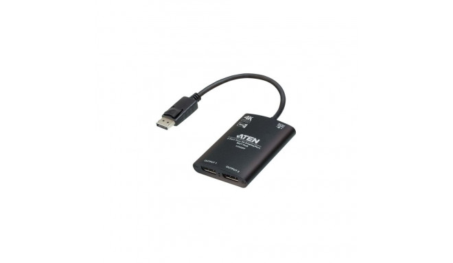 Aten DisplayPort to 2 DisplayPort VS92DP-AT Black