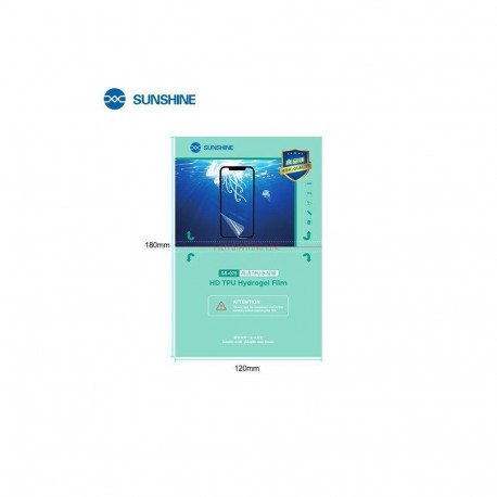 - SUNSHINE SS-075 Hydrogel Films for Smartphones Pack 50 pcs