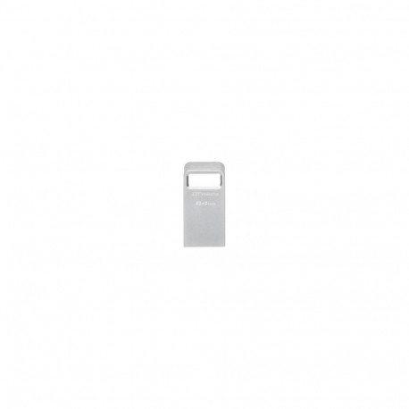 Kingston USB 3.2 Flash Drive DataTraveler micro 64 GB, USB 3.2, Silver