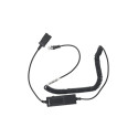Tellur QD to RJ11 adapter cable + universal switch, 2.95m max black
