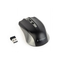 Gembird MOUSE USB OPTICAL WRL GREY/BLACK MUSW-4B-04-GB