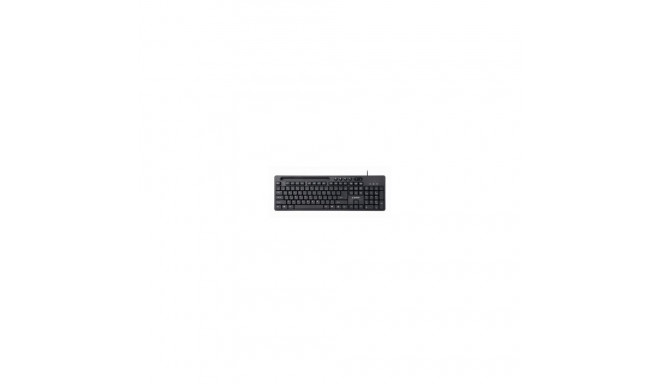 Gembird KEYBOARD MULTIMEDIA USB ENG/BLACK KB-UM-108