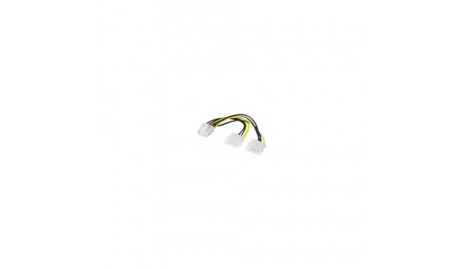 Goobay 93241 Power cable/adapter for PC graphics cards; PCI-E toPCI Express 8-pin, 0.15 m