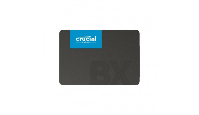 Crucial SSD||BX500|2TB|SATA 3.0|Write speed 500 MBytes/sec|Read speed 540 MBytes/sec|2,5"|TBW 720 TB