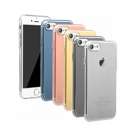 Baseus Apple Simple Series Case For iPhone7 ARAPIPH7-A0R Transparent Rose Gold