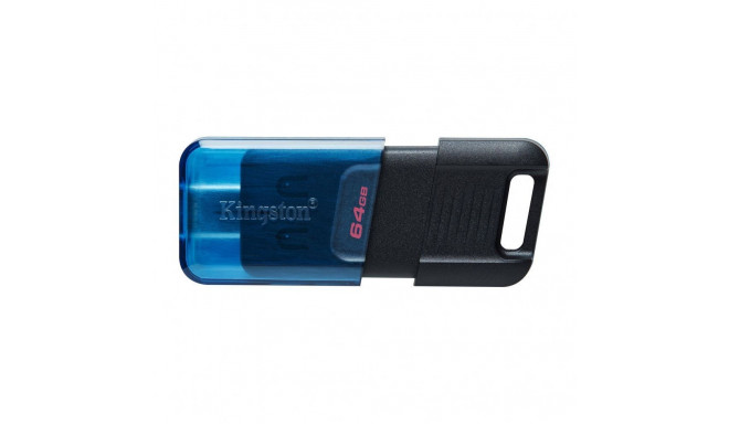 Kingston DataTraveler 80 M 64 GB, USB-C, Black