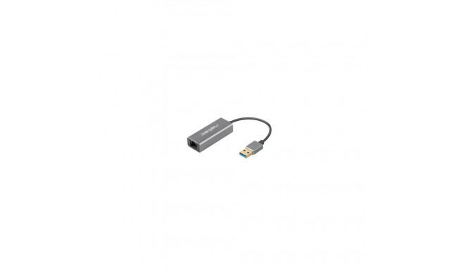 Natec Ethernet Adapter, Cricket USB 3.0, USB 3.0 to RJ45, Black