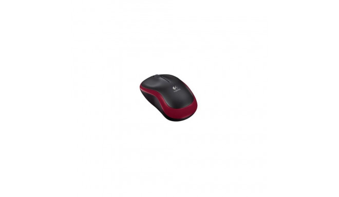 Logitech MOUSE USB OPTICAL CORDL. M185/RED 910-002240