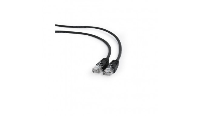 Gembird PATCH CABLE CAT5E UTP 3M/BLACK PP12-3M/BK