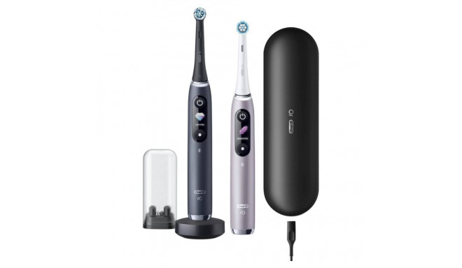 Oral-B Electric Toothbrush iO 9 Series Duo Rechargeable, For adults, Number of brush heads included 