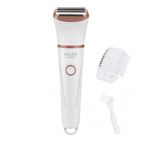 Adler Lady Shaver AD 2941 Wet & Dry, AAA, White
