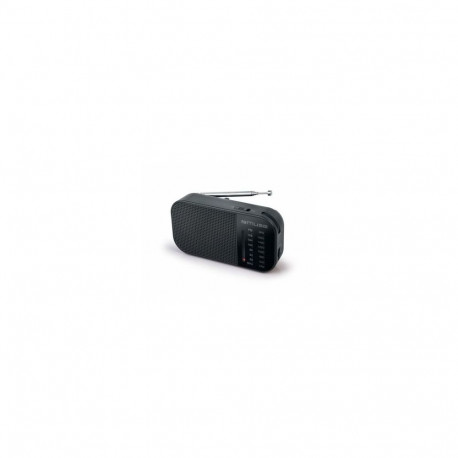 Muse M-025 R, Portable radio, Black
