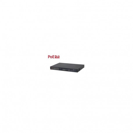 DAHUA Switch||Type L2|Desktop/pedestal|90 Watts|PFS4218-16ET-240-V3