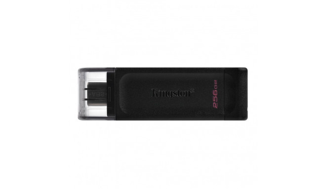 Kingston USB Flash Drive DataTraveler 70 256 GB, USB 3.2 Gen 1 Type-C, Black