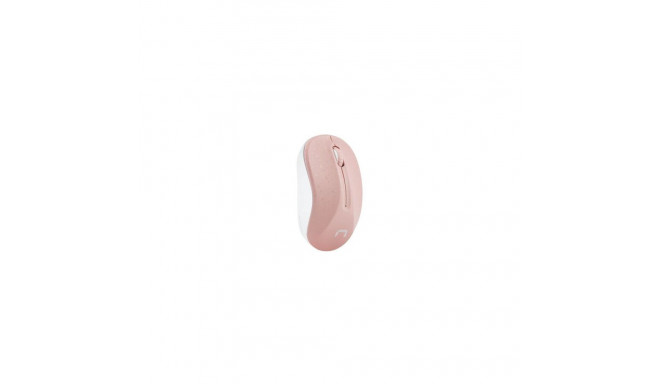 Natec Mouse, Toucan, Wireless, 1600 DPI, Optical, Pink-White