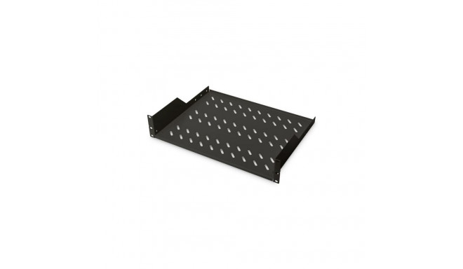 Digitus 2U Fixed Shelf for Racks DN-19 TRAY-2-SW Black