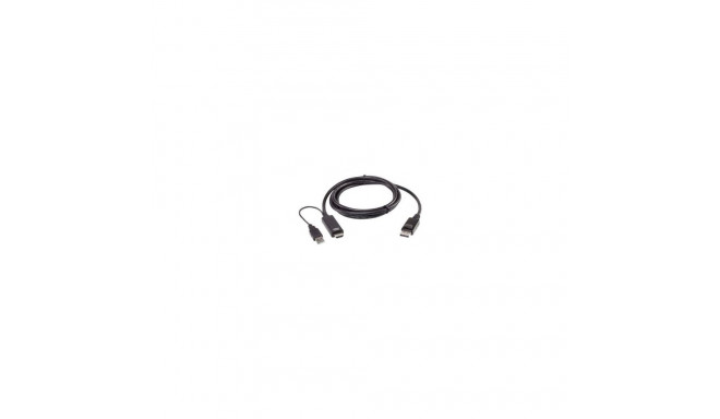 Aten 2L-7D02HDP True 4K 1.8M HDMI to DisplayPort Cable