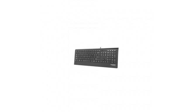 Natec Keyboard, Barracuda, US Layout, Slim
