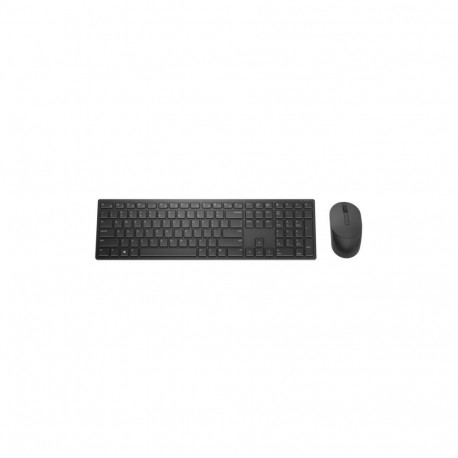 Dell Pro Keyboard and Mouse KM5221W Wireless, Batteries included, US, Black
