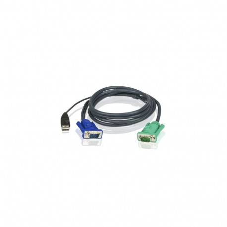 Aten 2L-5202U 1.8M USB KVM Cable with 3 in 1 SPHD