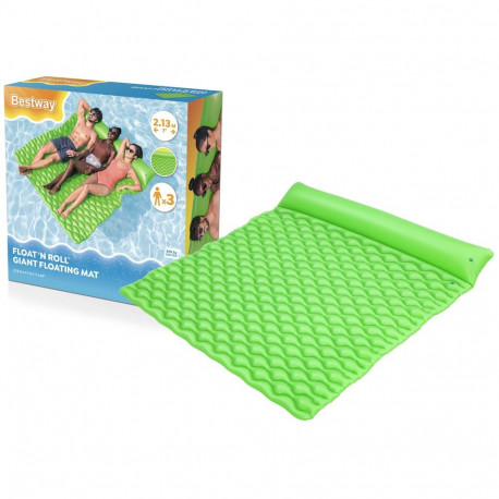 Bestway ujumismadrats 44106 täispuhutav kolmekohaline 213x170x21cm