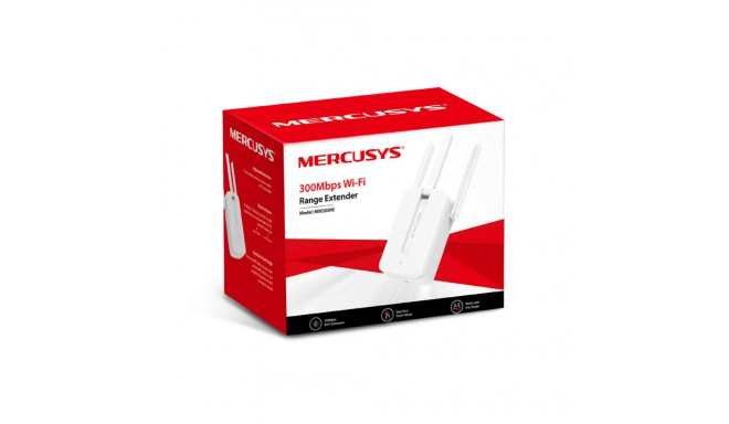 Repeater – juhtmevaba signaali võimendi MW300RE V3, 300 Mb/s, 802.11n/g/b, 3 antenni / MERCUSYS