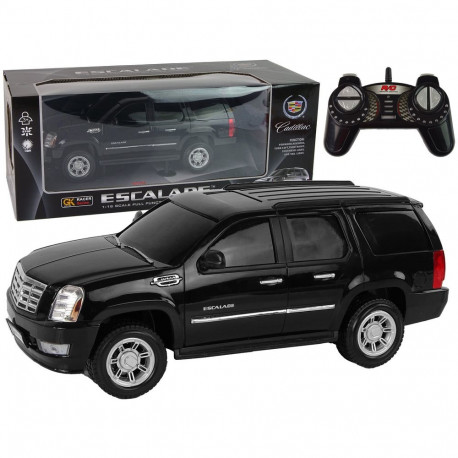 Auto Cadillac Escalade R/C Czarny Światła Dźwięk 1:16