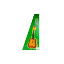 Gitara Drewniana Klasyczna z Kostką Czerwona 60 cm