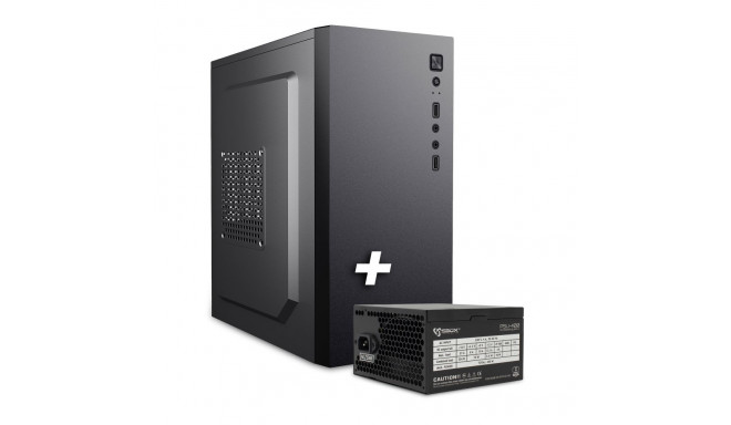 Sbox PCC-12 MicroATX + PSU-400