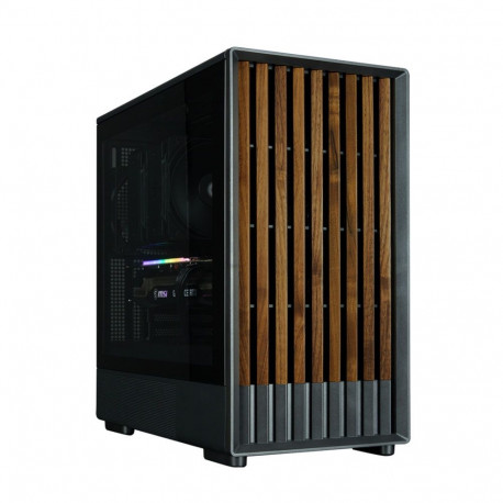 Zalman P10 NAMU, mATX Mini Tower PC Case, 3 x 120 mm Fans, Black
