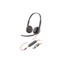 Plantronics BlackWire C3225 USB-C and USB-C/A