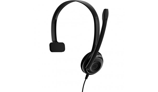 Sennheiser PC 7 USB Headset For Internet Communication And E-learning Black