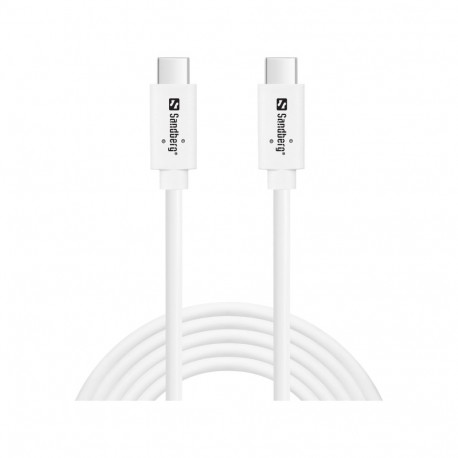 Sandberg 136-54 USB-C to USB-C USB 3.1 Gen2 PD 100W cable, 2M