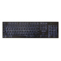 Sbox K-22 Keyboard US Black