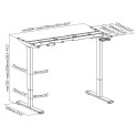 Sbox MD-822 Desk Legs, 2 motors