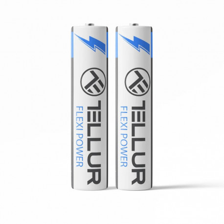 Tellur Flexi Power battery, Super Alkaline, AAA LR03, 1.5V, 2 pcs/set