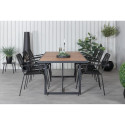 Aiamööbli komplekt Khung laud ja 6 tooli Aiamööbli komplekt Khung laud ja 6 tooli