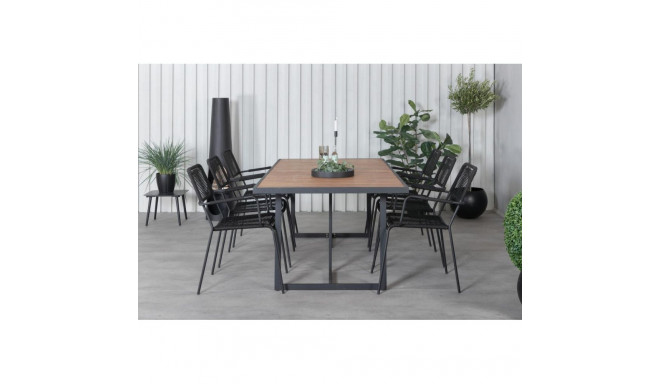 Aiamööbli komplekt Khung laud ja 6 tooli