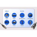 ATEN USB - RS 232 converter Aten 100cm
