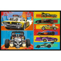 TREFL HOT WHEELS Pužļu komplekts Rotaļu automašīnas, 2x70 gab., 2 x 70 gab.