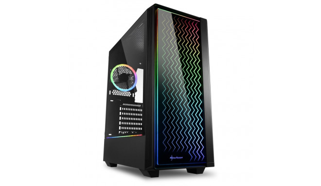 Sharkoon arvutikorpus RGB LIT 200 Midi