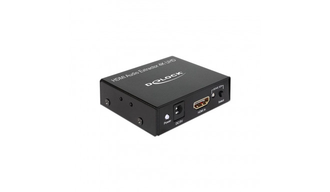 "DELOCK Adapter HDMI zu HDMI + Audio Extractor 4K"