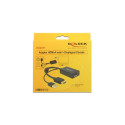 "DELOCK Adapterkabel HDMI-A Stecker > Displayport 1.2 Buchse schwarz"