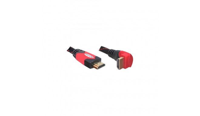 "DELOCK Kabel HDMI A-A St/St gewinkelt 5m"