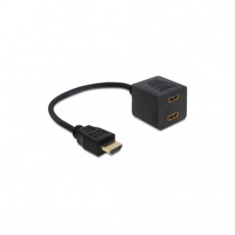 High Speed HDMI Ethernetiga jaotur 1 × pistik 2 × pesa