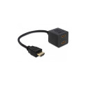 "DELOCK Adapter HDMI St > 2x HDMI Bu"