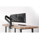 "Tischhalterung für 2 Monitore 2x 35"" 2x 15KG DIGITUS schwarz Gasdruckfeder DA-90427"