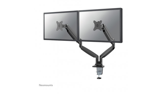 "Neomounts NM-D750DBLACK bewegliche Tischhalterung für zwei Flachbildschirme bis 32"" (82 cm)"