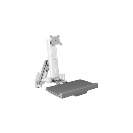 "Sit-Stand-Workstation mit Wandhalterung für einen Monitor bis zu 24"" ICY BOX"